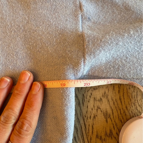 No Boundaries Baby Blue Sweater with Red Cherry Design - Picture 9 of 10